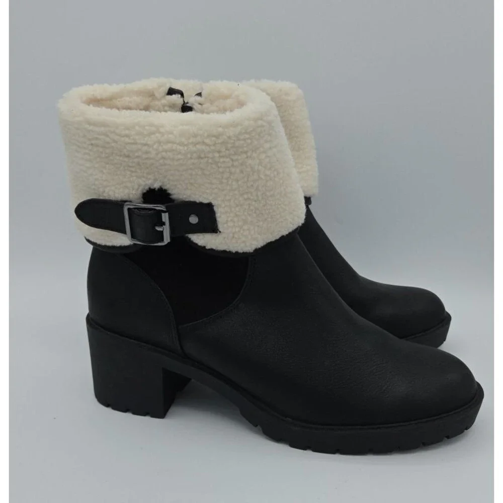Steve Madden NY Womens Size 8.5 Chunky Ankle Boot Womens Size 8.5 Tilly